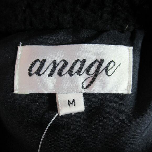 Vintage Anage Vest Womens Medium Wool Fur Lined Southwestern Aztec Hipster 90s - Picture 7 of 9